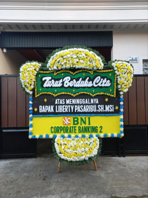 Papan Bunga Duka di Bungku Timur