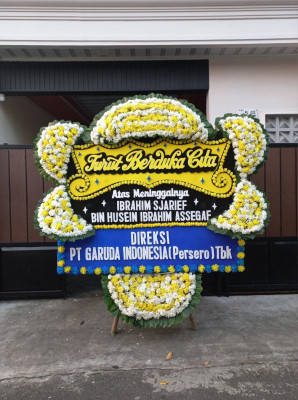 Papan Bunga Duka di Bungku Timur