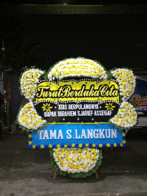 Papan Bunga Duka di Bungku Timur