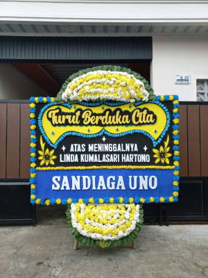 Papan Bunga Duka di Bungku Timur