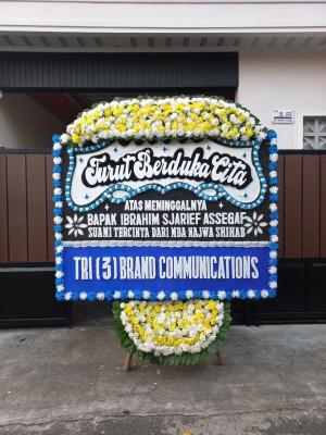 Papan Bunga Duka di Bungku Timur